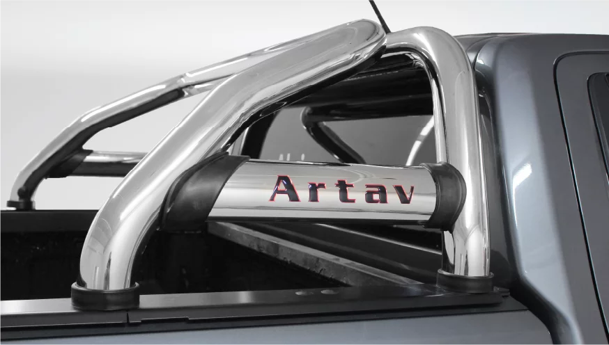 New VW Amarok Sports Bar Stainless – Single Cab (Fits Securi Lid & OEM Tonneau)
