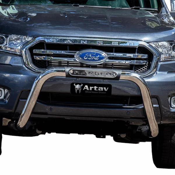 Ford Ranger T6 Facelift PDC Nudge Bar Stainless