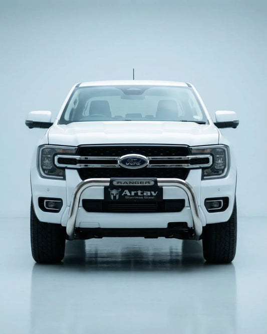 Ford Ranger Next Gen PDC Nudge Bar Stainless (Fits all Models)