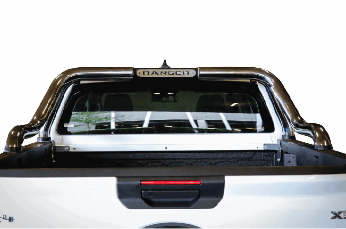 Ford Ranger Next Gen Sports Bar Stainless – Double Cab Model Only (Fits with Securi Lid & OEM Tonneau)