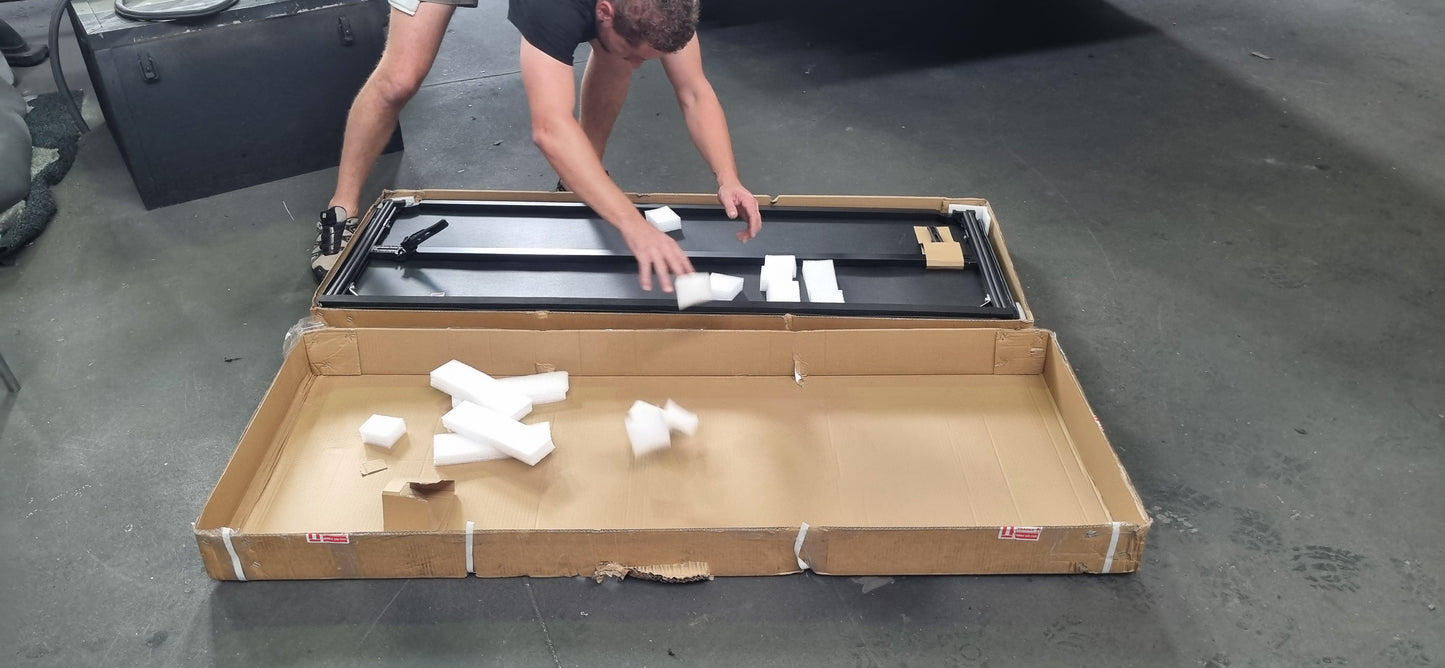 Trifold Hard Lockable Bakkie Tonneau Covers Toyota Hilux