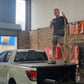 Trifold Hard Lockable Bakkie Tonneau Covers Mazda BT50