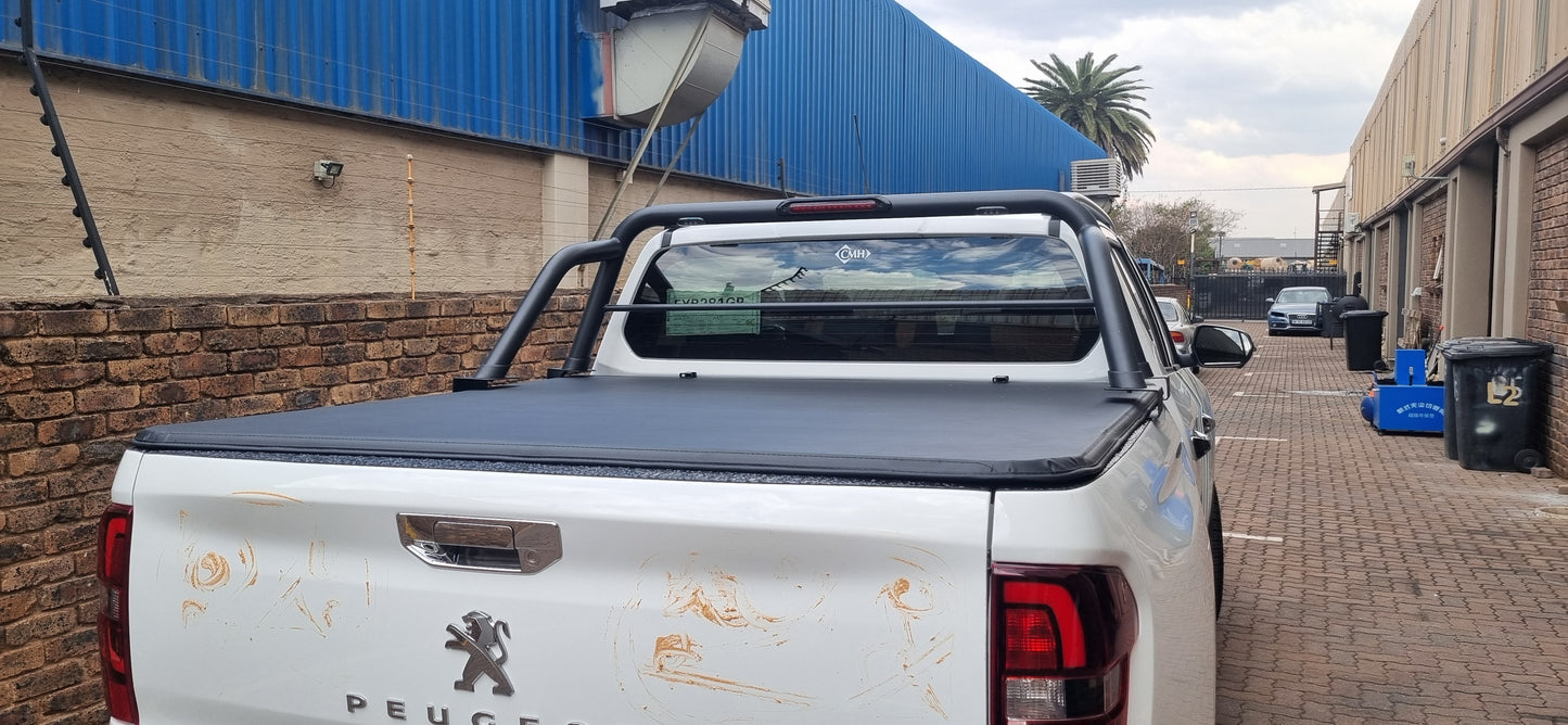 Trifold Soft Lockable tonneau Covers Peugeot Landtrek