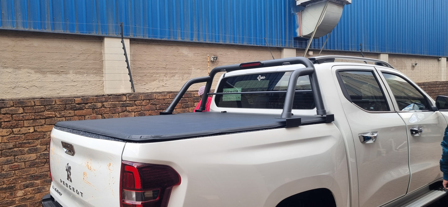 Trifold Soft Lockable tonneau Covers Peugeot Landtrek