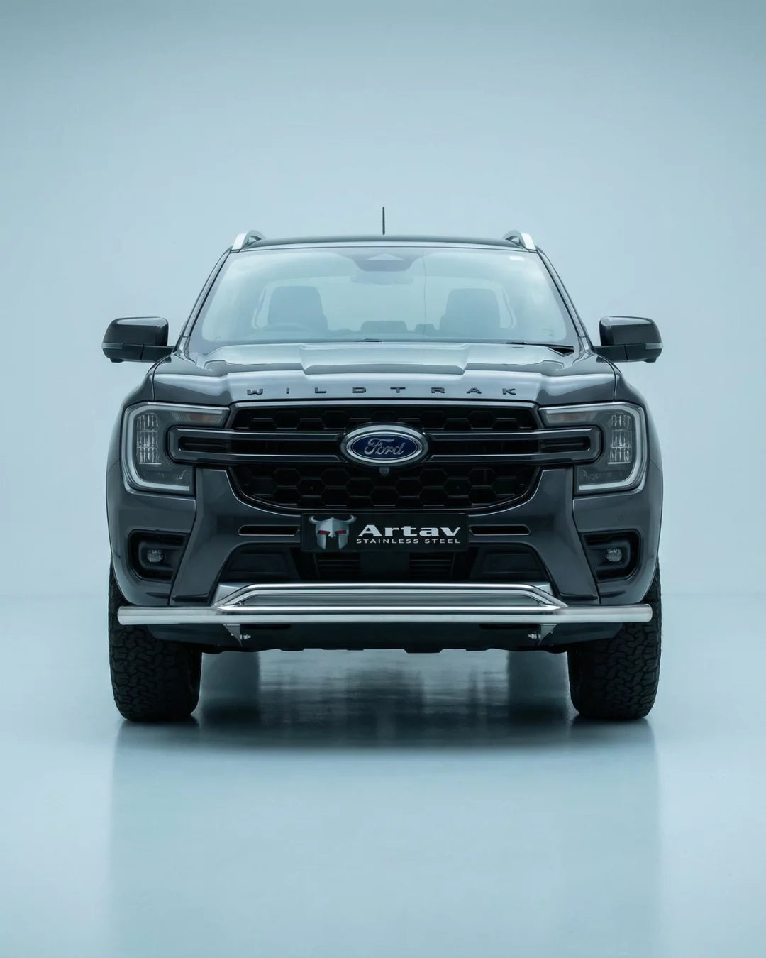Ford Ranger Next Gen Front Styling Bar Stainless (Fits all Models including RAPTOR Next Gen)