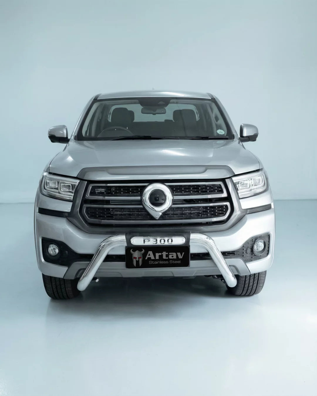 GWM P300 Nudge Bar Stainless (PDC Friendly)