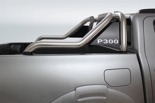 GWM P300 Sweep Back Sports Bar Double Cab Stainless