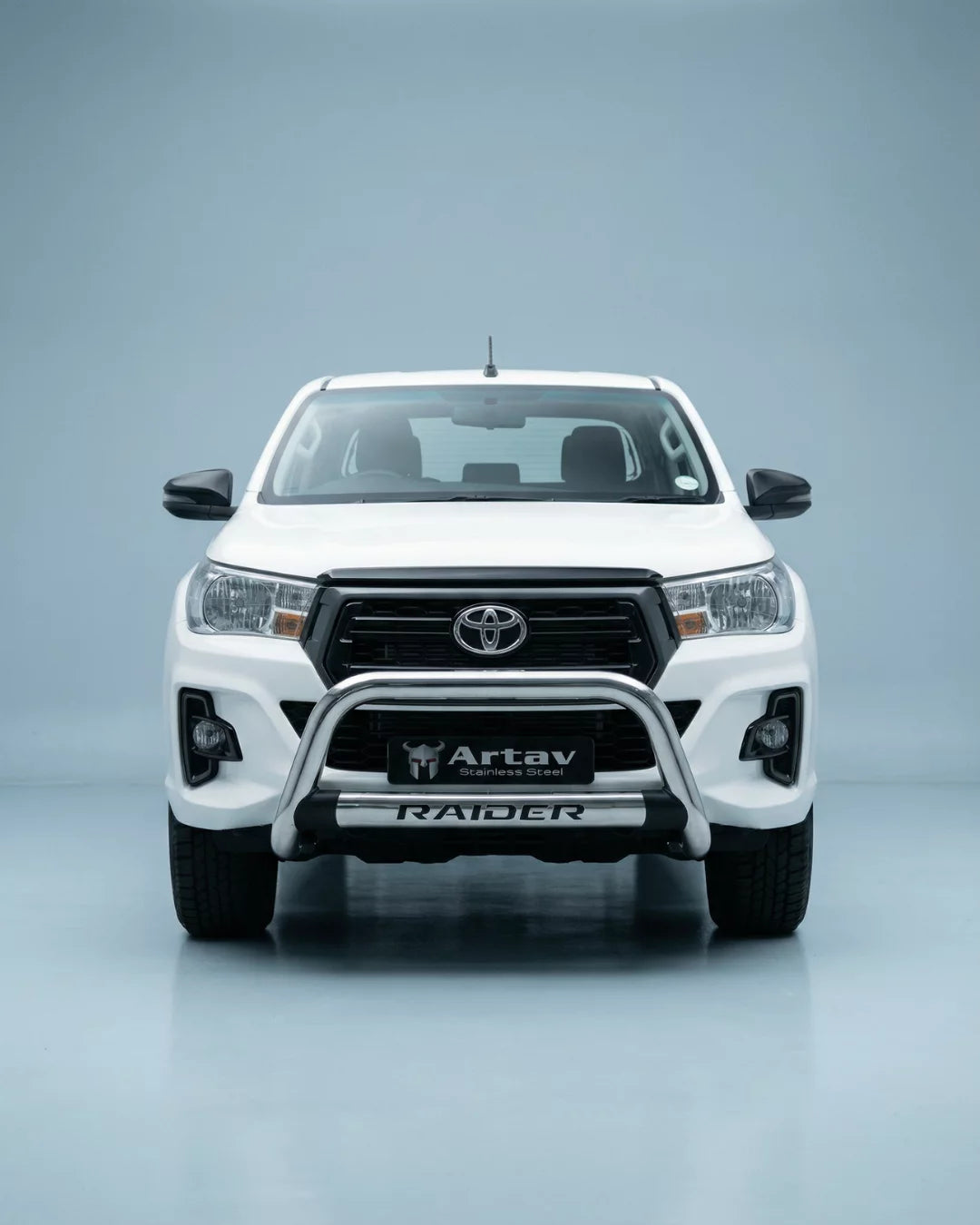Toyota Hilux Nudge Bar Stainless (PDC Friendly)