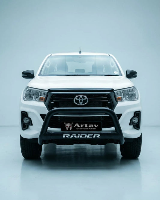 Toyota Hilux Nudge Bar Black (PDC Friendly)