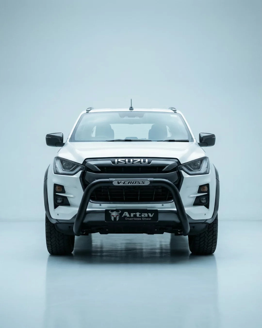 Isuzu Gen 7 VCROSS Branded PDC Nudge Bar Black