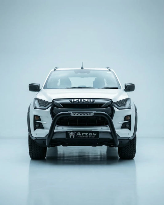 Isuzu Gen 7 VCROSS Branded PDC Nudge Bar Black