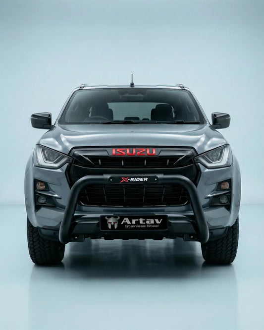 Isuzu Gen 7 X-RIDER Nudge Bar Black (Fits Gen 6 RT85 & Gen 7)
