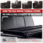 Trifold Hard Lockable Bakkie Tonneau Covers Ford