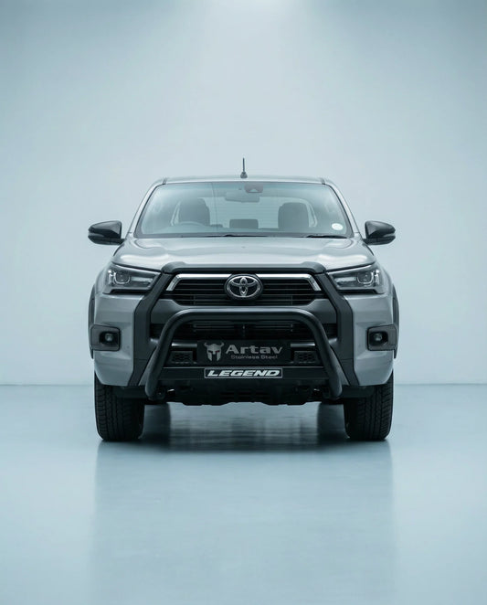 Toyota Hilux LEGEND Honeycomb Nudge Bar Black