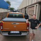 Trifold Hard Lockable Bakkie Tonneau Covers MITSUBISHI Triton