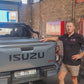 Trifold Hard Lockable Bakkie Tonneau Covers Isuzu